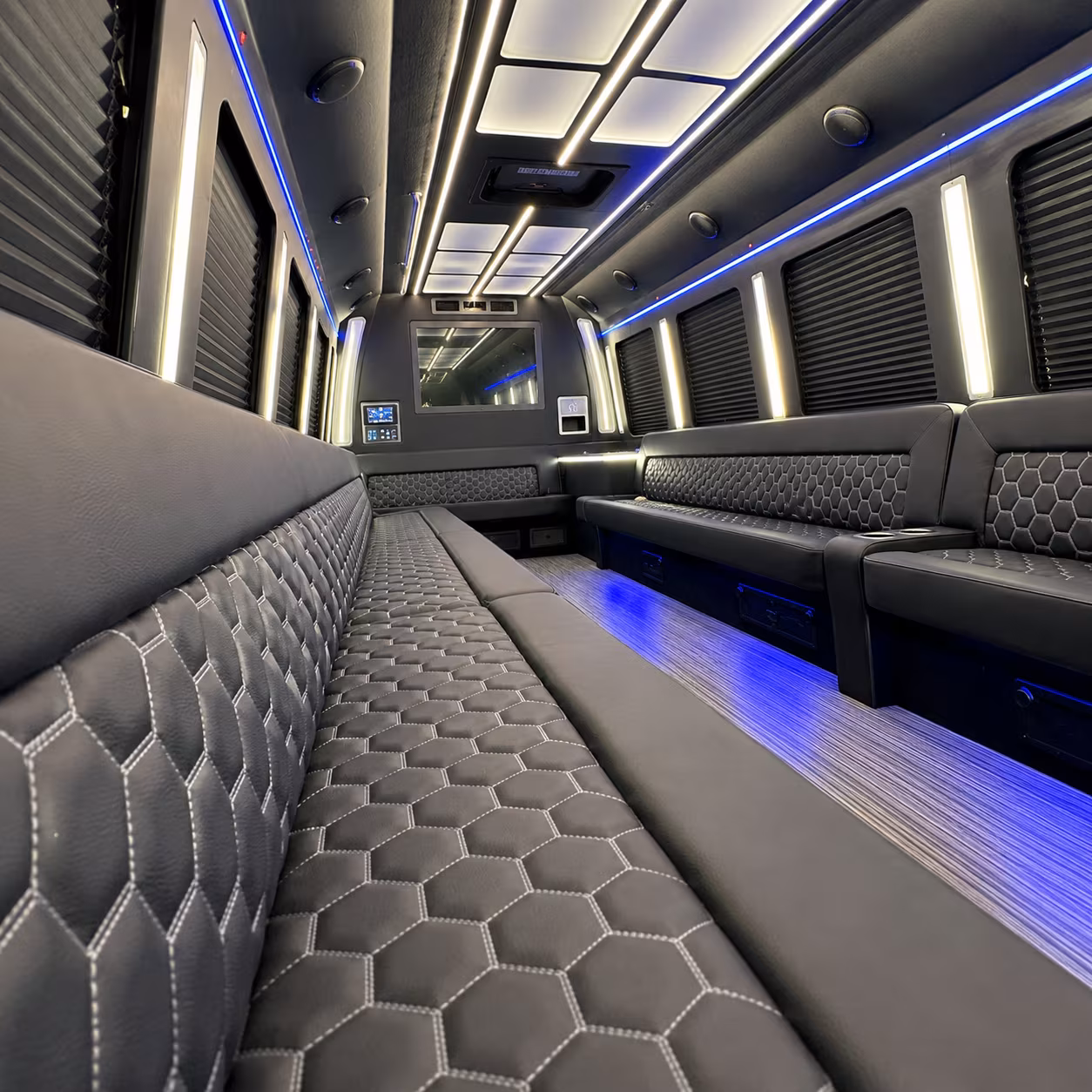 jonesboro party bus rental interior