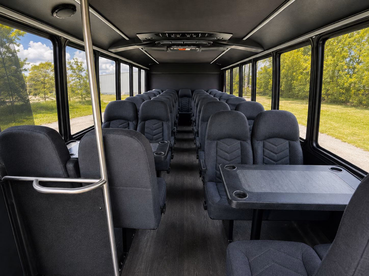 jonesboro wedding transportation onboard seating